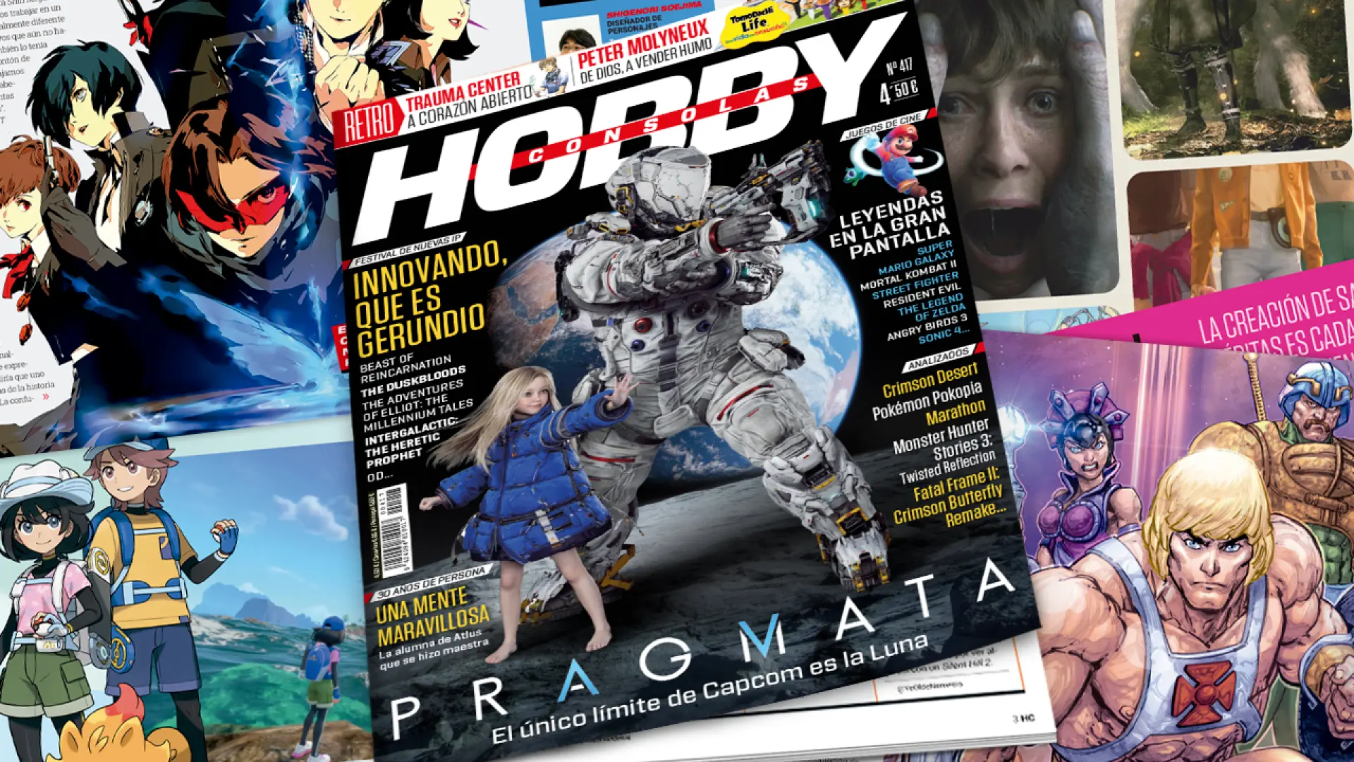 Hobby Consolas 417 ya disponible: Pragmata llena la portada y desvela sus secretas mecánicas de hackeo lunar Hobby Consolas 417 ya disponible: Pragmata llena la portada y desvela sus secretas mecánicas de hackeo lunar